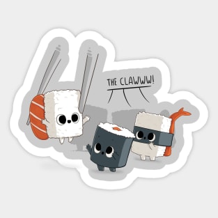 The claw Sticker